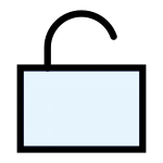 Lock Open SVG Icon